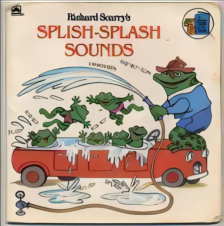 Richard Scarry's Splish-Splash Sounds (Golden Look-Look)