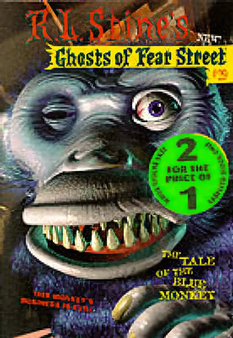 Book cover of 'Tale of the Blue Monkey (Ghosts of Fear Street #29)'