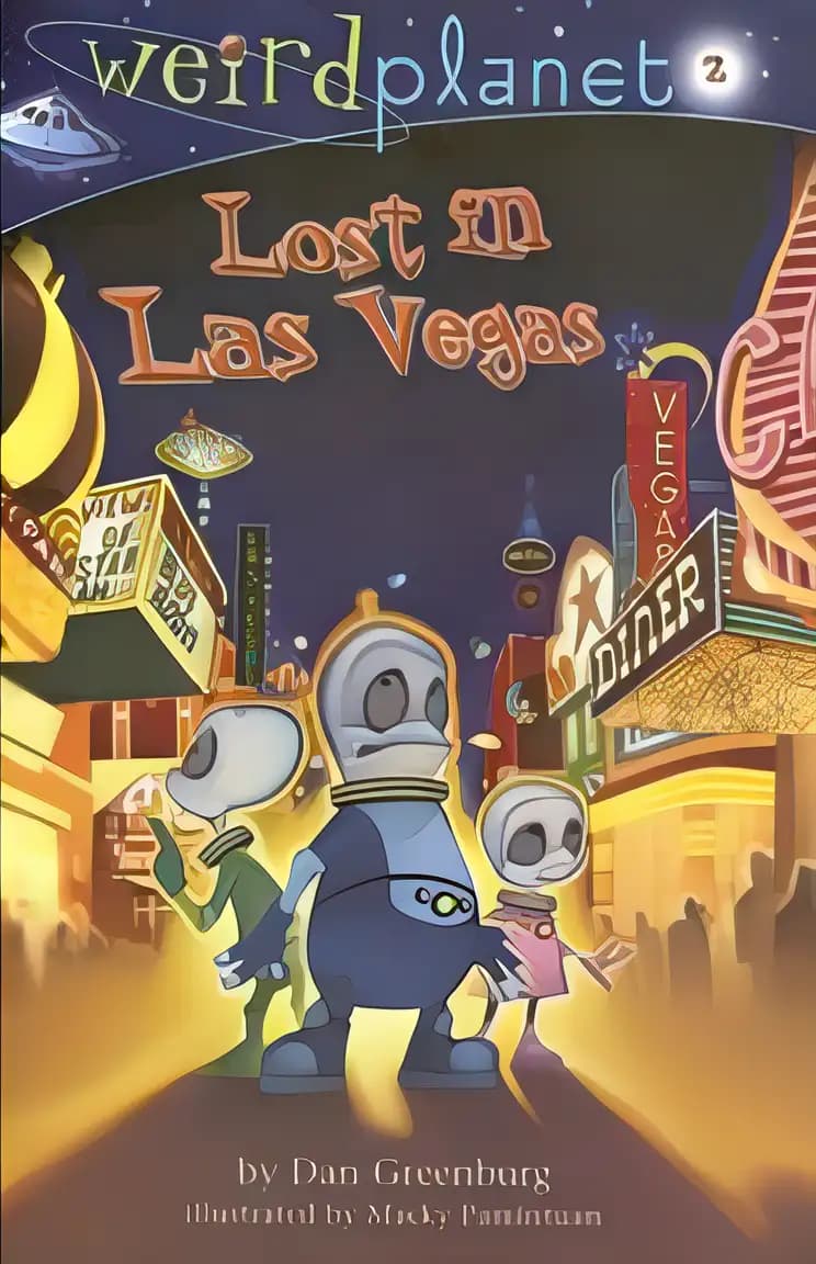 Book cover of 'Weird Planet #2: Lost in Las Vegas'