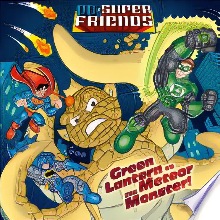 Green Lantern vs. the Meteor Monster! (DC Super Friends) (Pictureback(R))