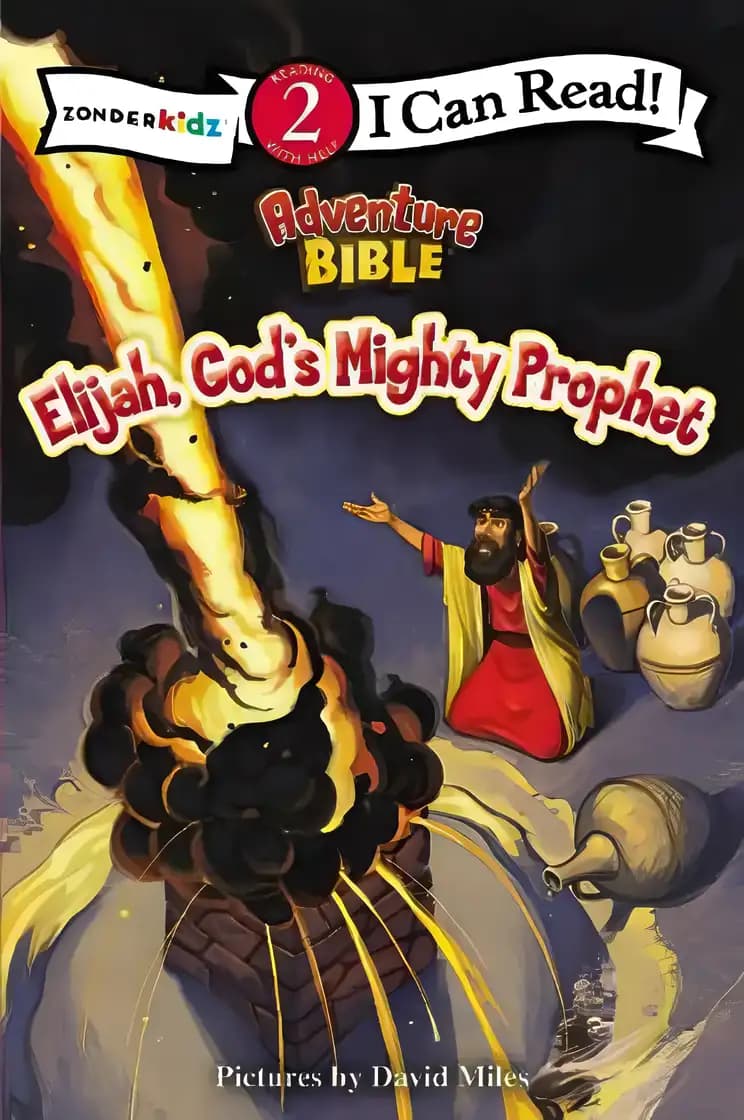 Book cover of 'Elijah, God's Mighty Prophet: Level 2'