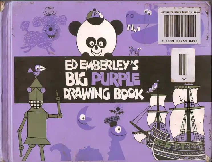 Ed Emberley's Big Purple Drawing Book