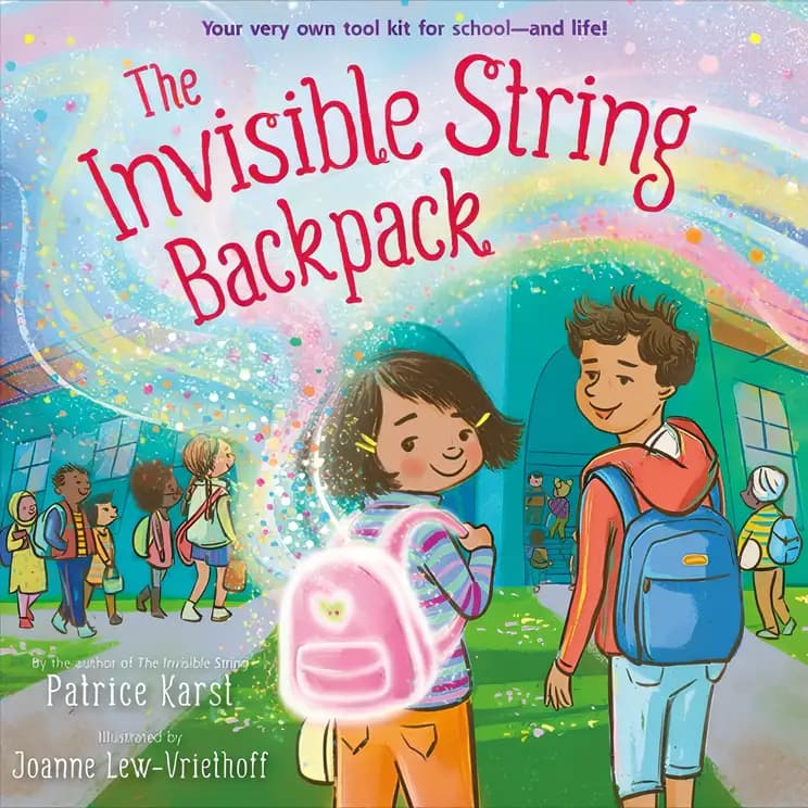 Book cover of 'The Invisible String Backpack'