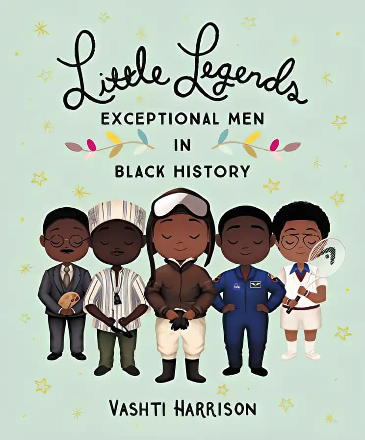 Book cover of 'Little Legends: Exceptional Men in Black History'