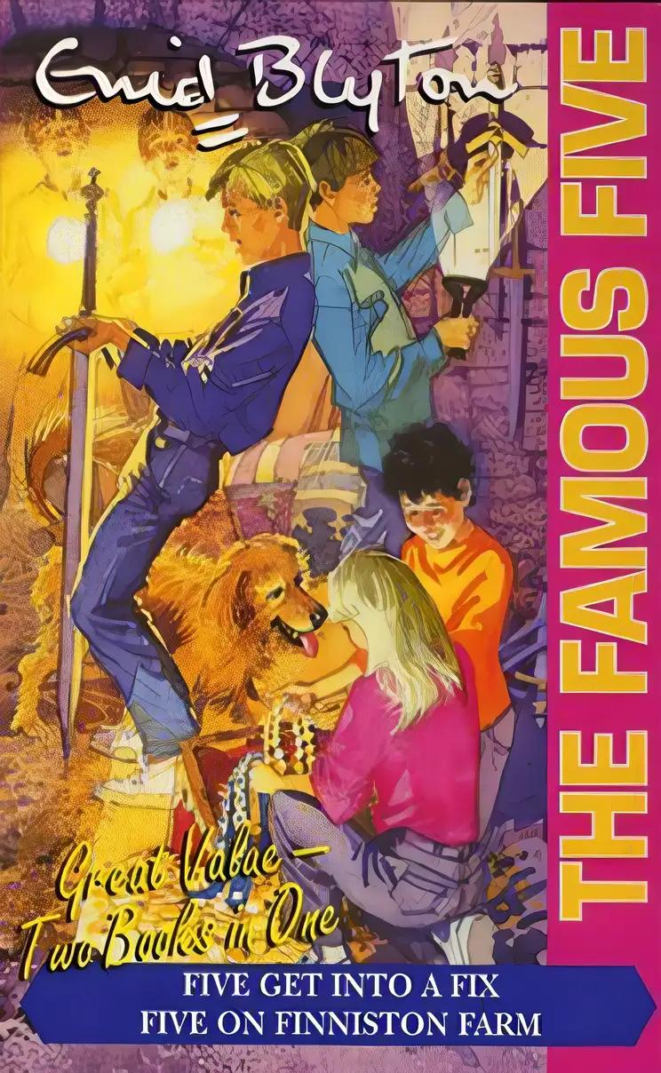 The Famous Five: " Five Get into a Fix " and " Five on Finniston Farm " Bks. 17-18 (The Famous Five)