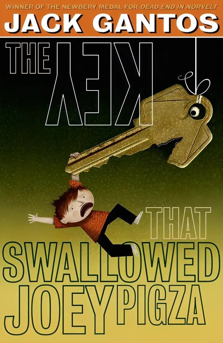 Book cover of 'The Key That Swallowed Joey Pigza'