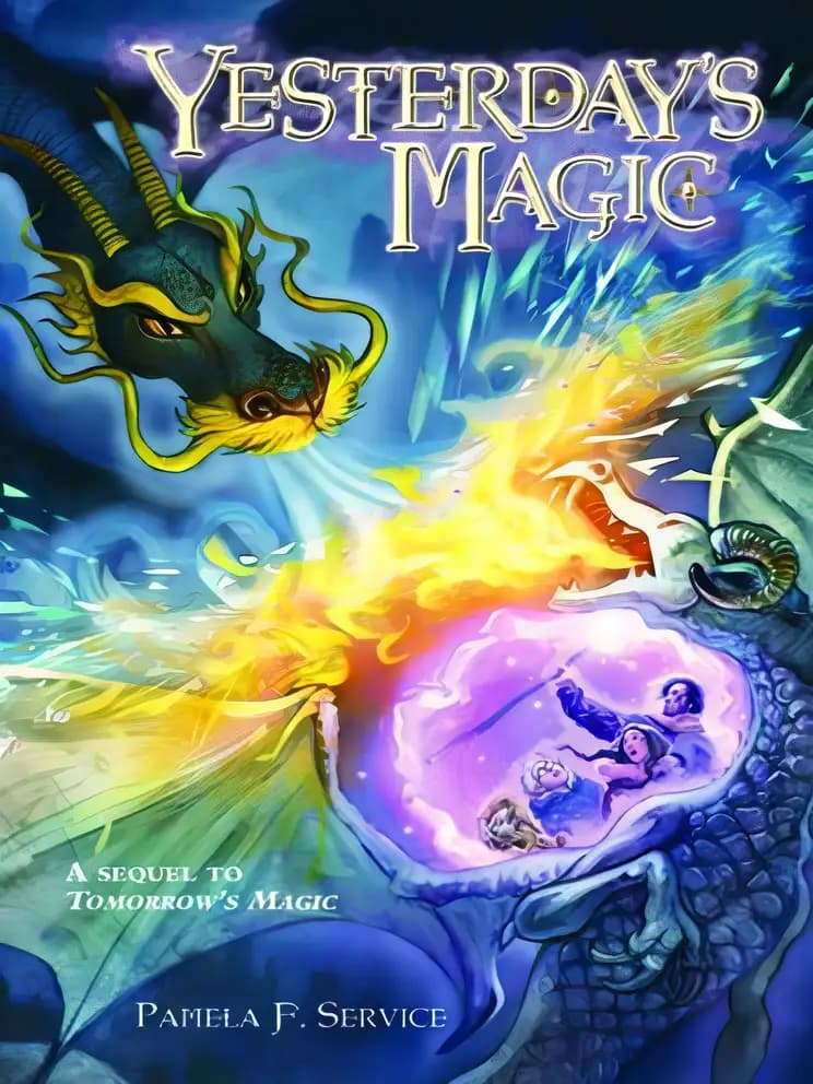 Book cover of 'Yesterday's Magic (The New Magic Trilogy Book 2)'