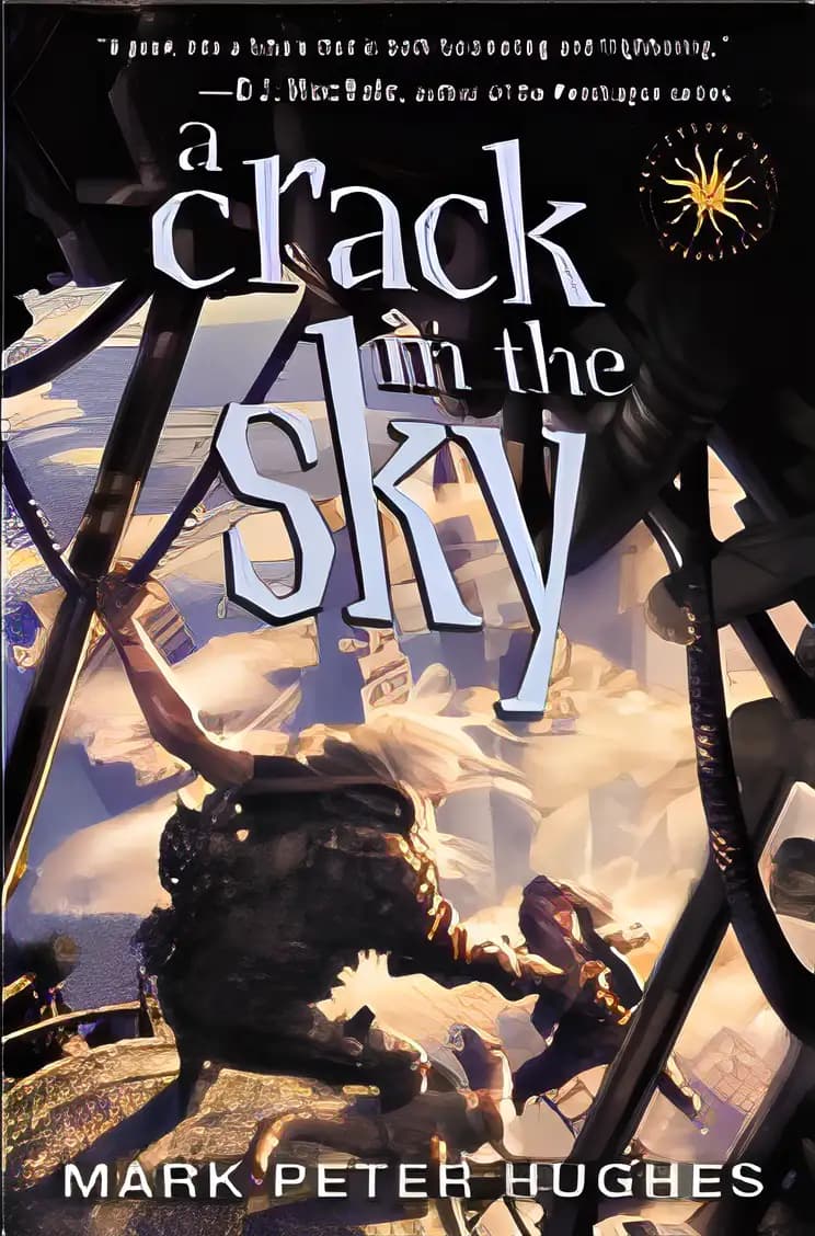 Book cover of 'A Crack in the Sky (Greenhouse Chronicles Book 1)'