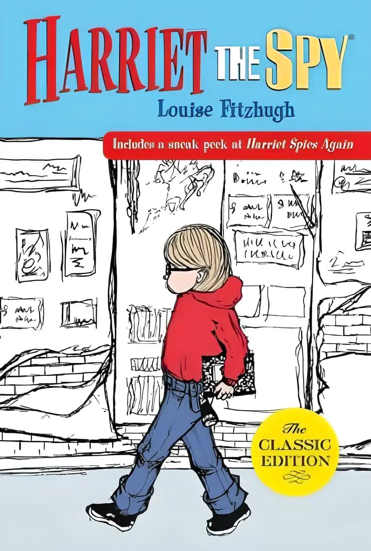 Book cover of 'Harriet the Spy: 50th Anniversary Edition'