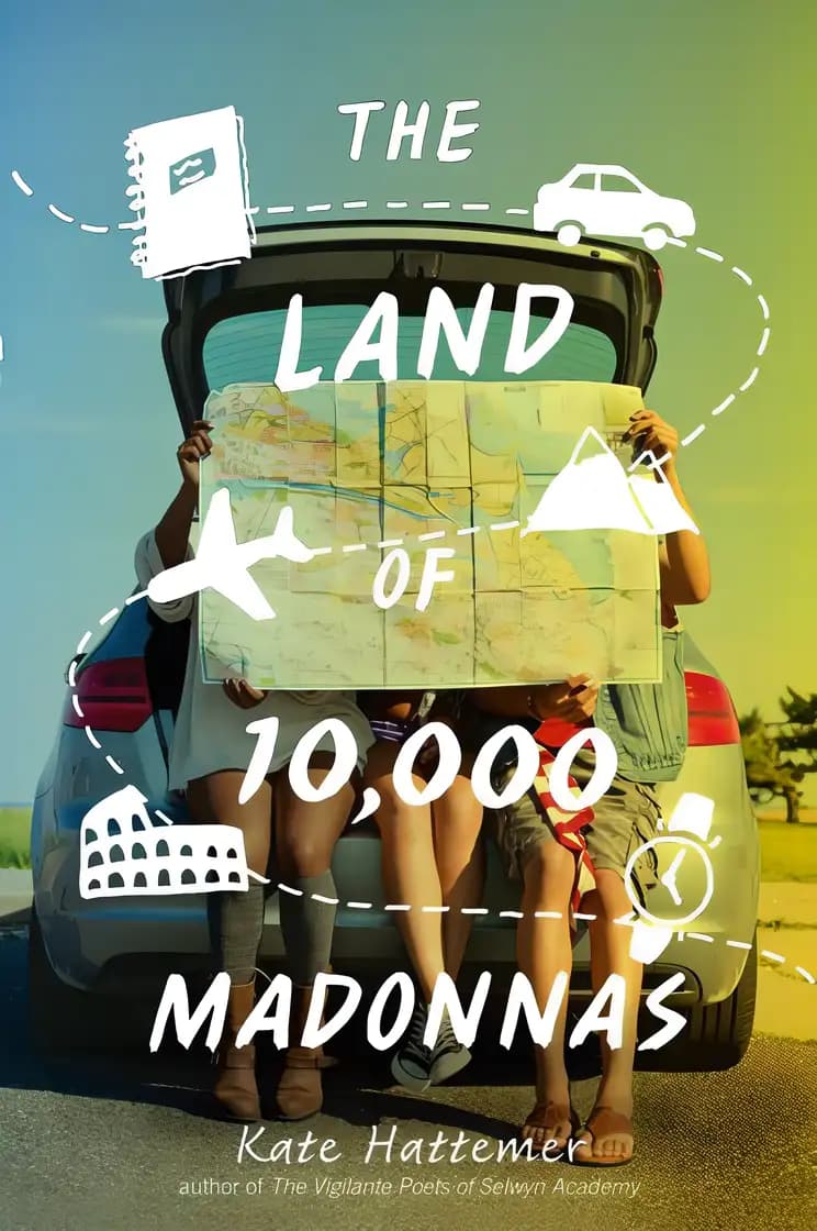 Book cover of 'The Land of 10,000 Madonnas'