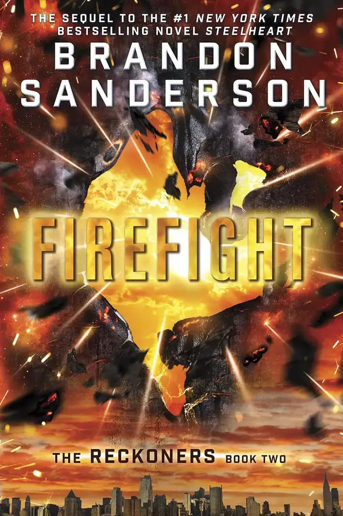 Book cover of 'Firefight: The Reckoners'