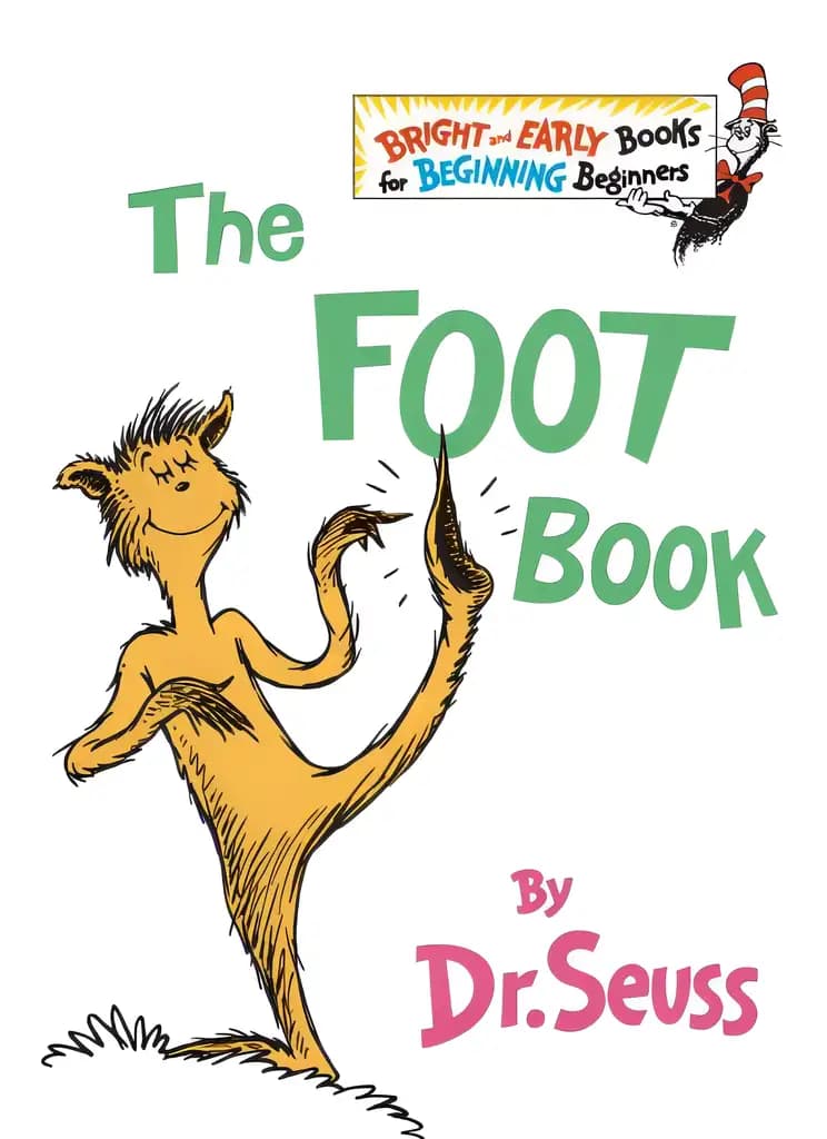 Book cover of 'The Foot Book'