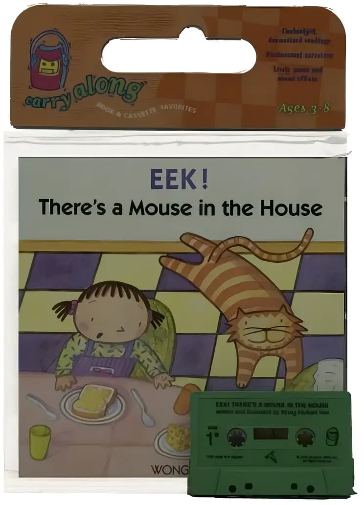 Book cover of 'Eek! There's a Mouse in the House'