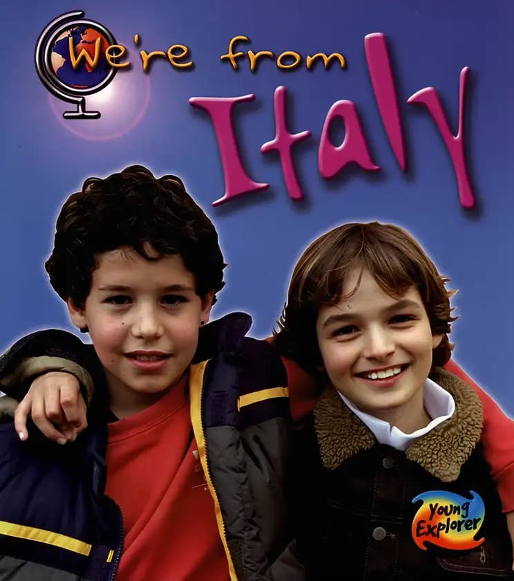 Book cover of 'Italy (We're From)'