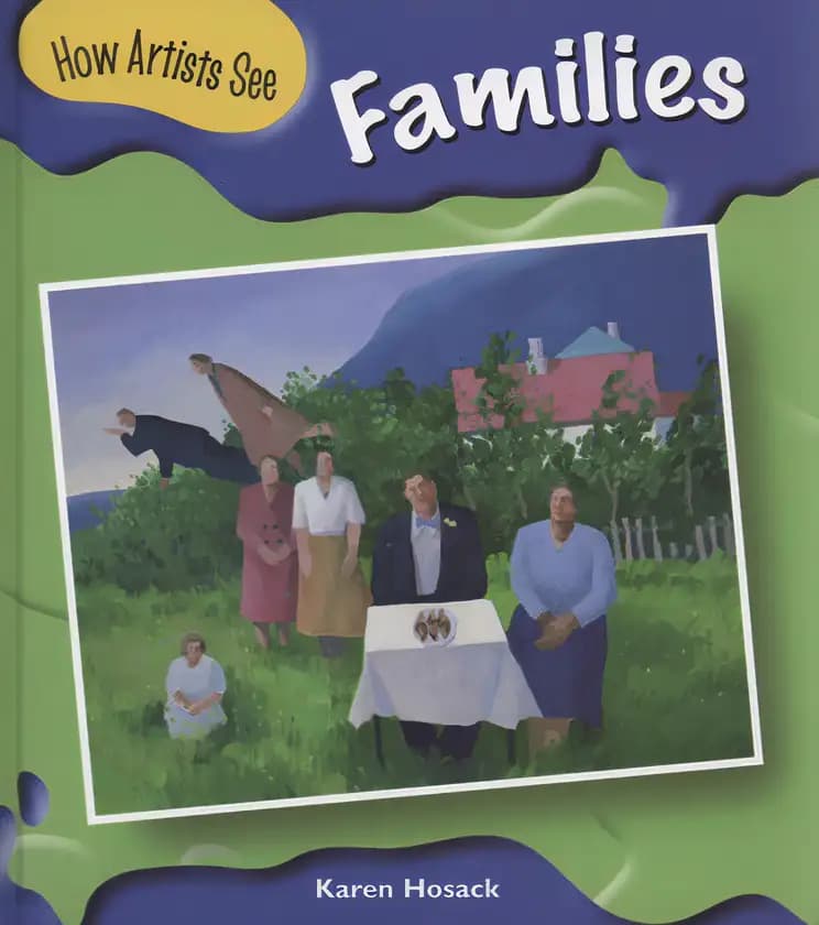 Book cover of 'How Artists See: Families'