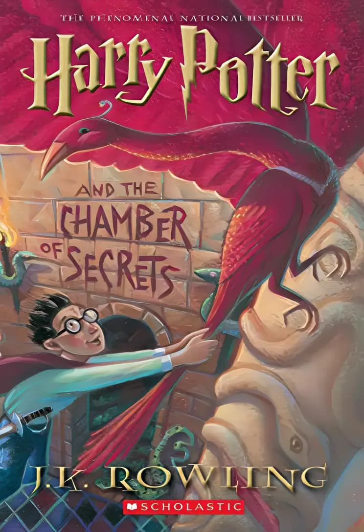 Book cover of 'Harry Potter and the Chamber of Secrets'