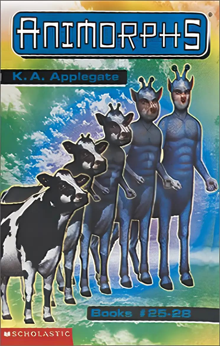 Book cover of 'Animorphs Boxed Set #07: Books 25-28'