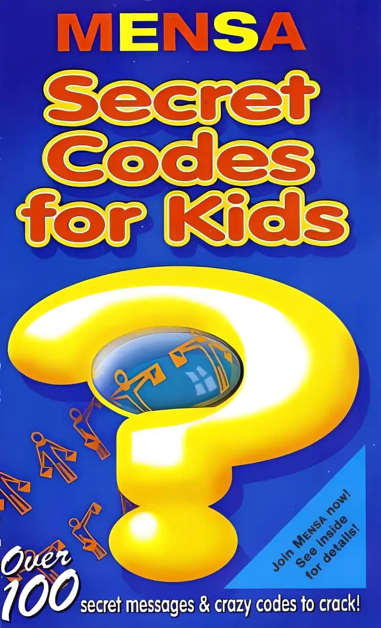 Book cover of 'Secret Codes for Kids (Mensa)'