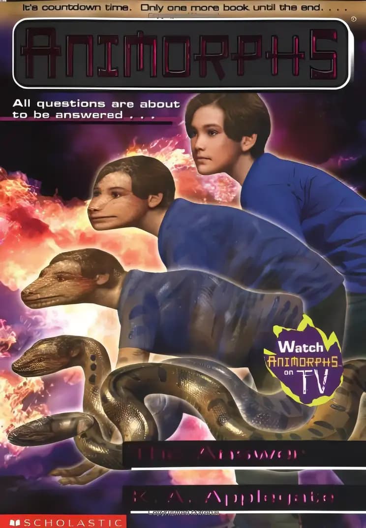 Book cover of 'The Answer (Animorphs #53)'