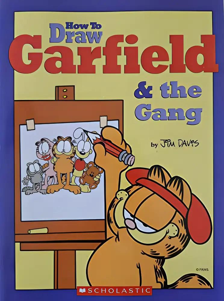 How To Draw Garfield And The Gang