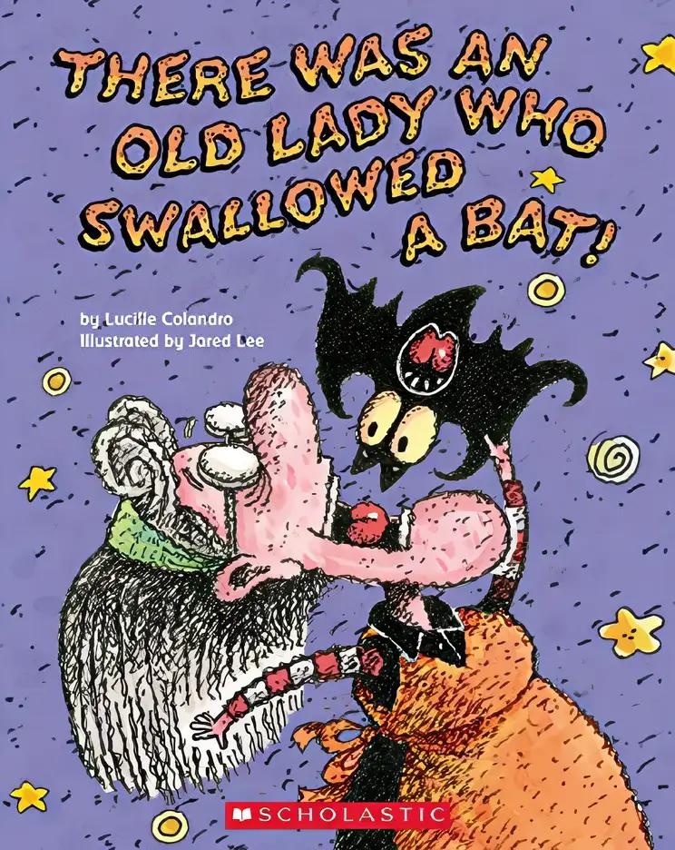 There Was an Old Lady Who Swallowed a Bat!