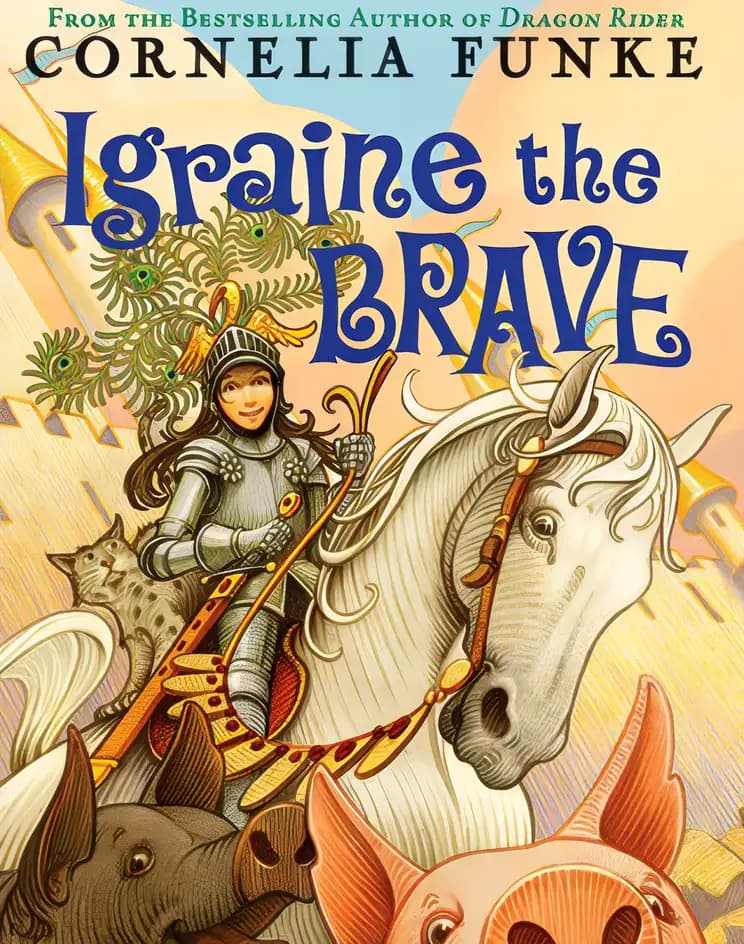 Book cover of 'Igraine the Brave'