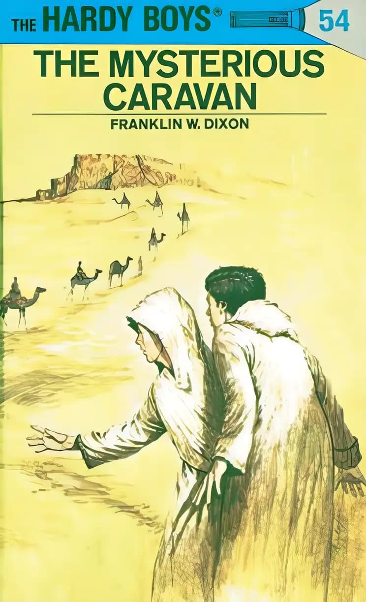 Book cover of 'The Mysterious Caravan'