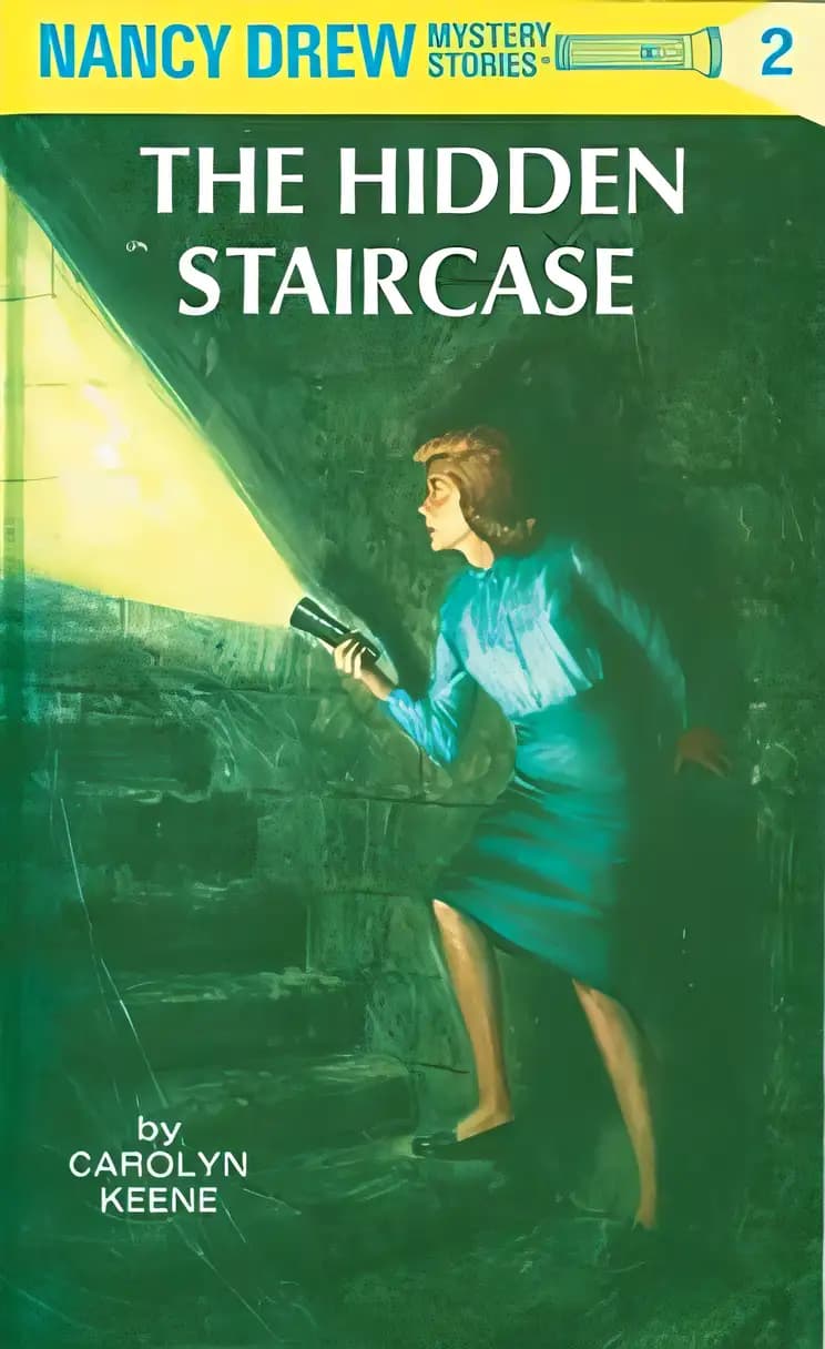 Book cover of 'The Hidden Staircase'