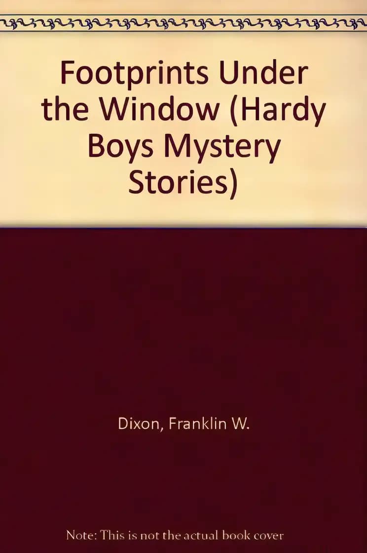 Book cover of 'Footprints Under the Window'