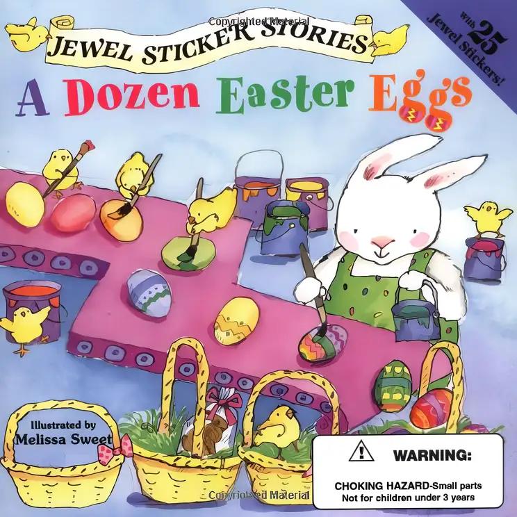 A Dozen Easter Eggs (Jewel Sticker Stories)