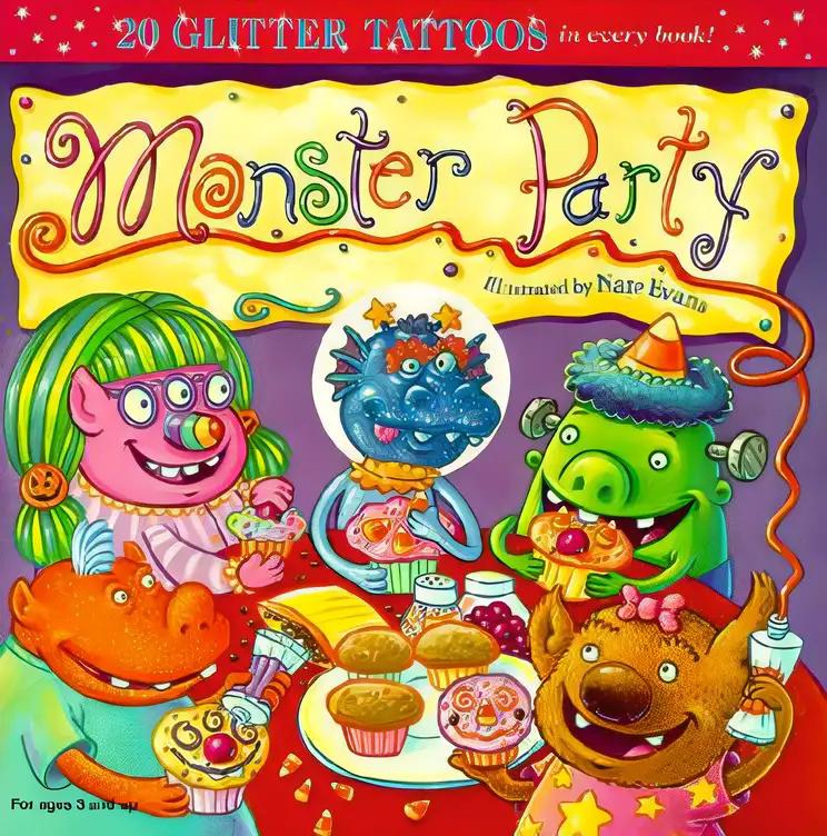 Monster Party (Glitter Tattoos)