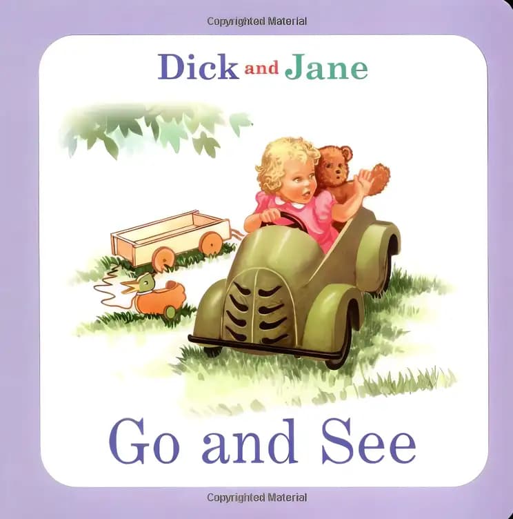 Book cover of 'Dick and Jane: Go and See'