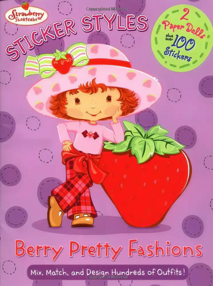 Strawberry Shortcake: Berry Pretty Fashions: Sticker Styles