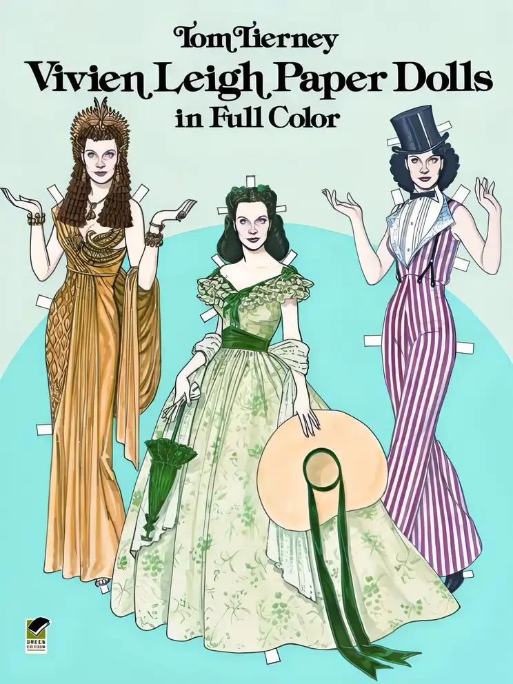 Vivien Leigh Paper Dolls in Full Color (Dover Celebrity Paper Dolls)