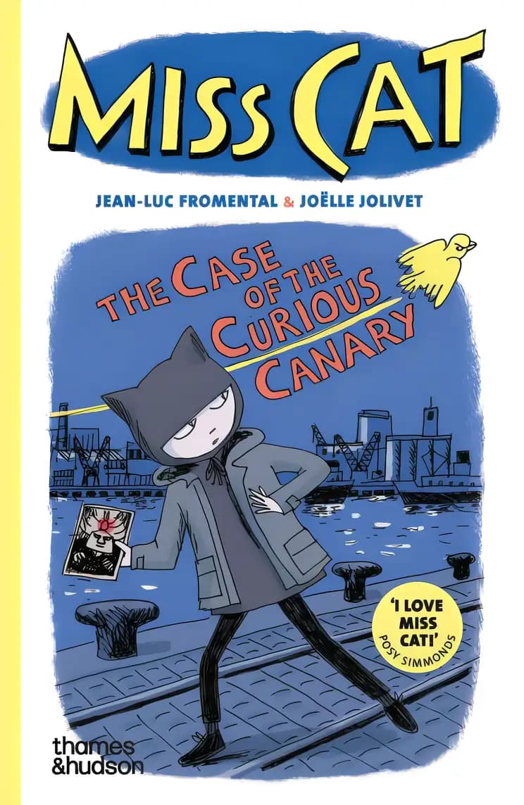 Book cover of 'Miss Cat: The Case of the Curious Canary'