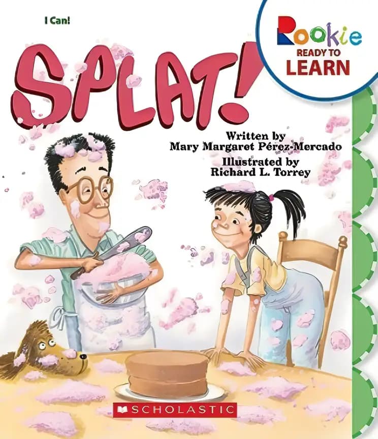 Book cover of 'Splat!'