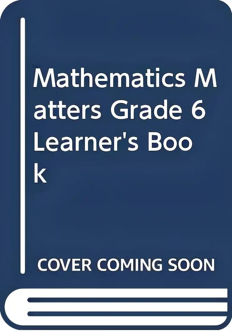 Mathematics Matters Grade 6 Learner's Book