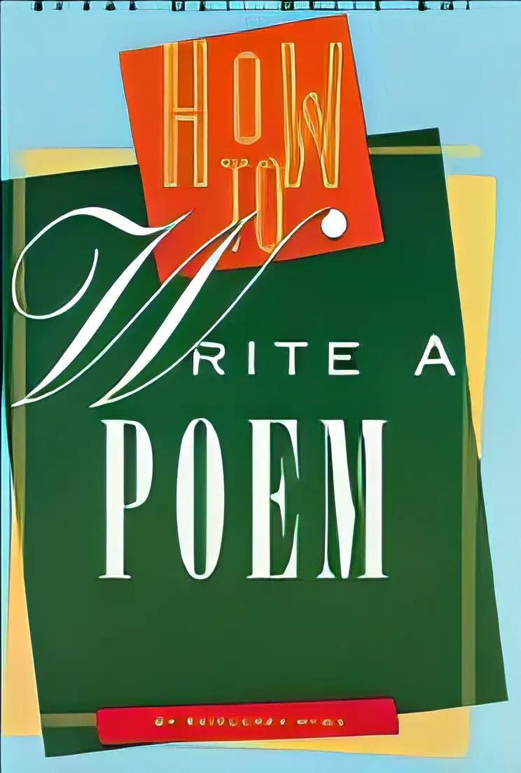 How to Write a Poem (Speak Out, Write on!)