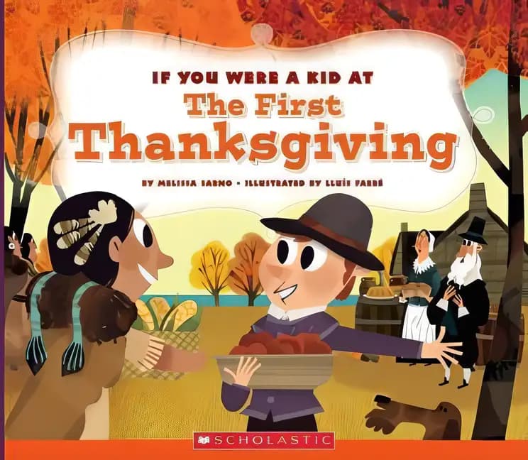 Book cover of 'If You Were a Kid at the First Thanksgiving'