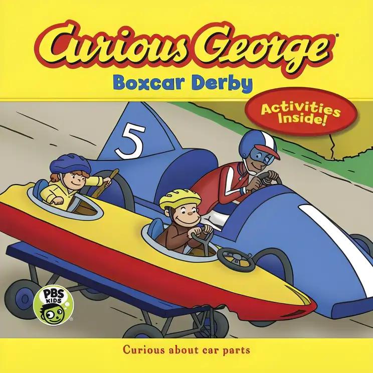 Curious George Boxcar Derby (CGTV 8x8)