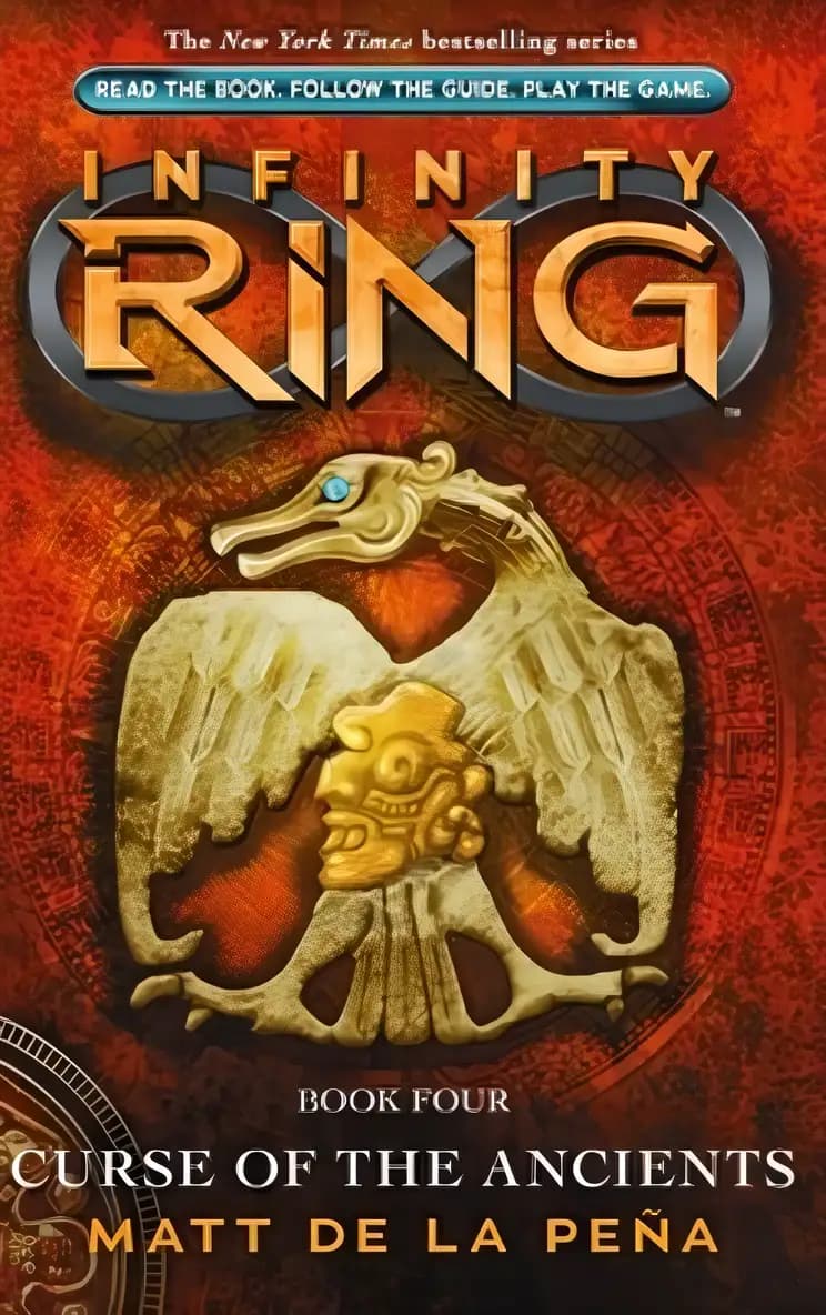 Book cover of 'Curse of the Ancients (Infinity Ring, Book 4) (4)'