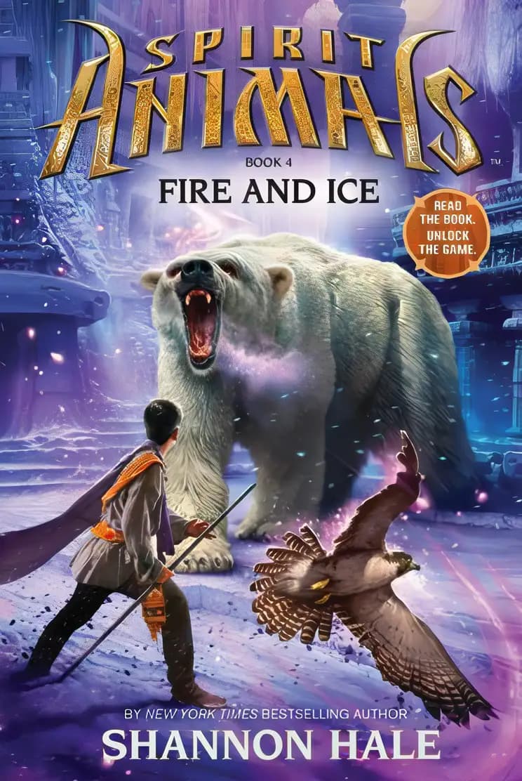 Book cover of 'Fire and Ice: Spirit Animals'