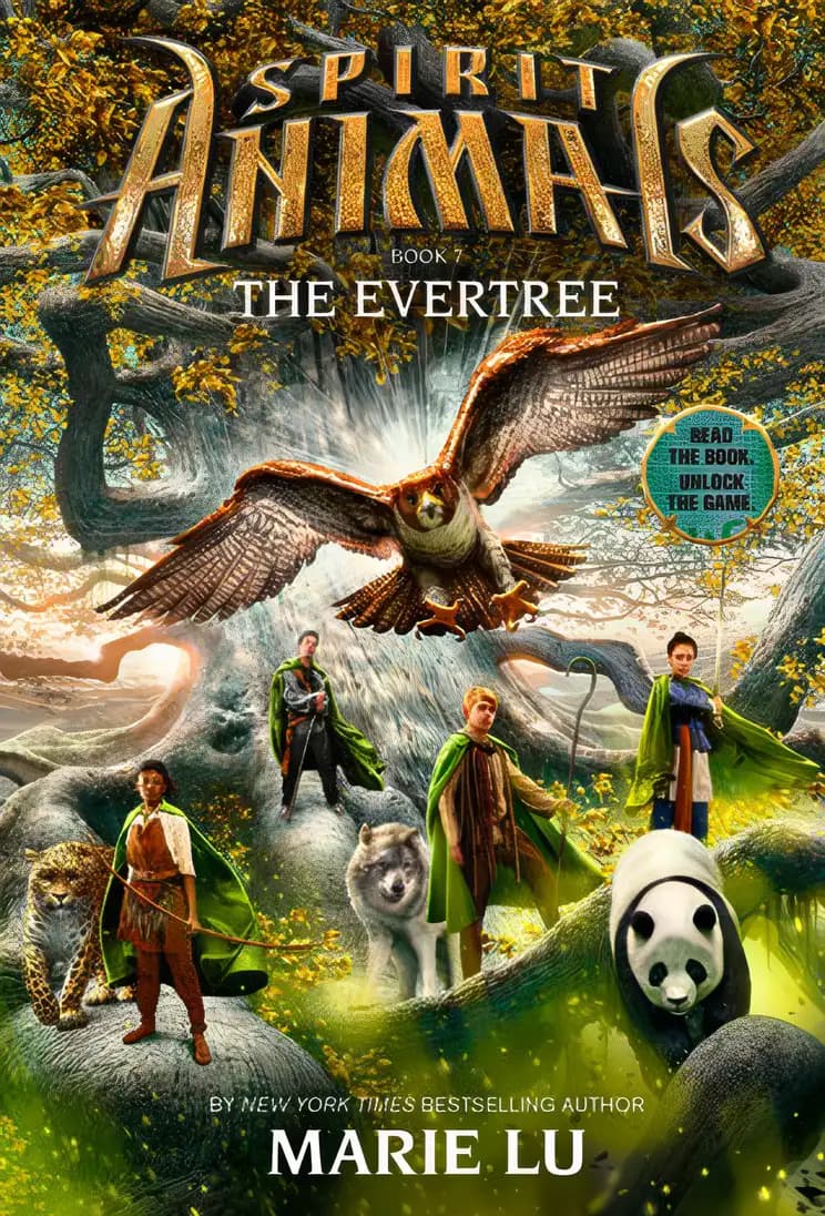 Book cover of 'The Evertree: Spirit Animals'