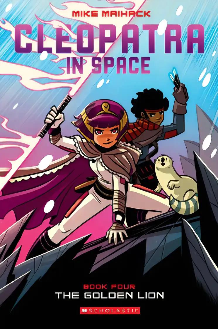 The Golden Lion: A Graphic Novel (Cleopatra in Space #4) (4)