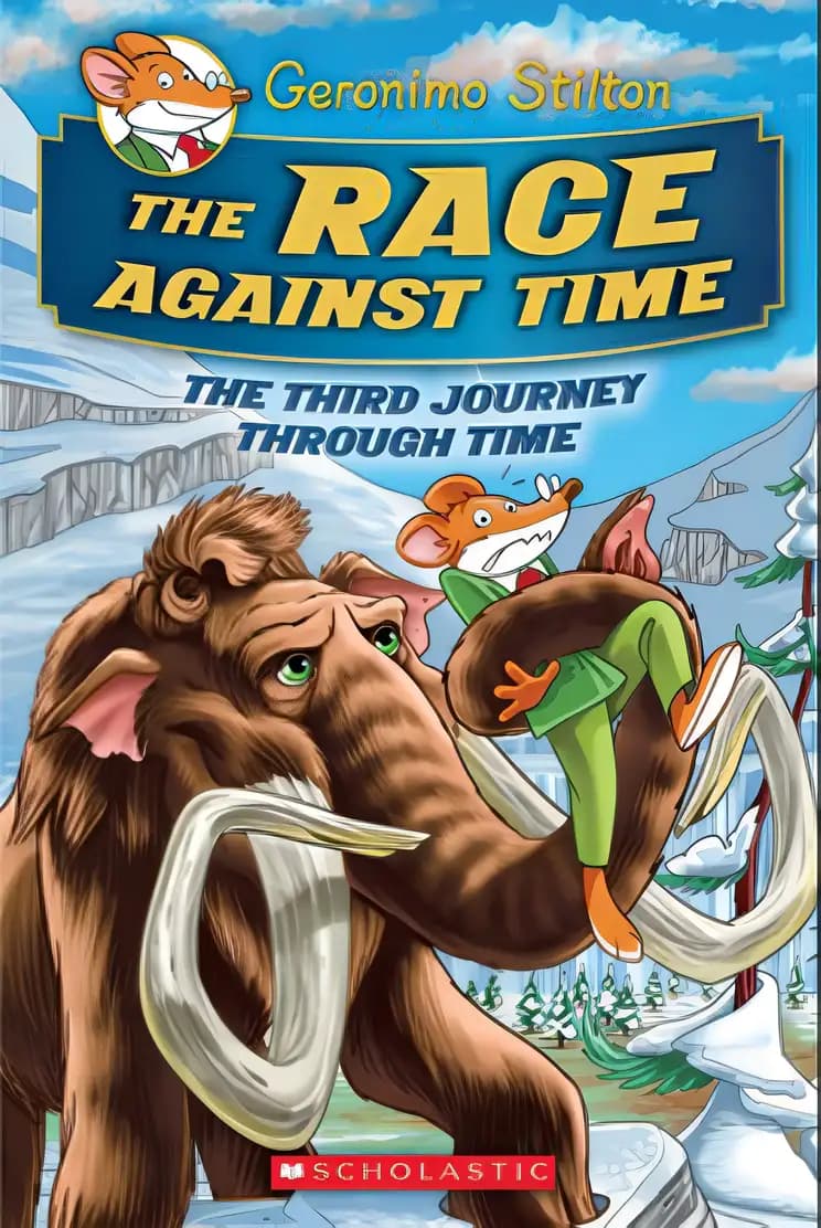 Book cover of 'The Race Against Time (Geronimo Stilton Journey Through Time #3)'