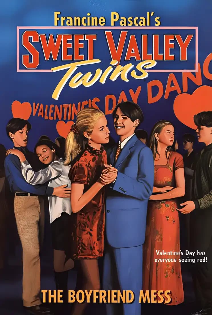 Book cover of 'The Boyfriend Mess (Sweet Valley Twins)'