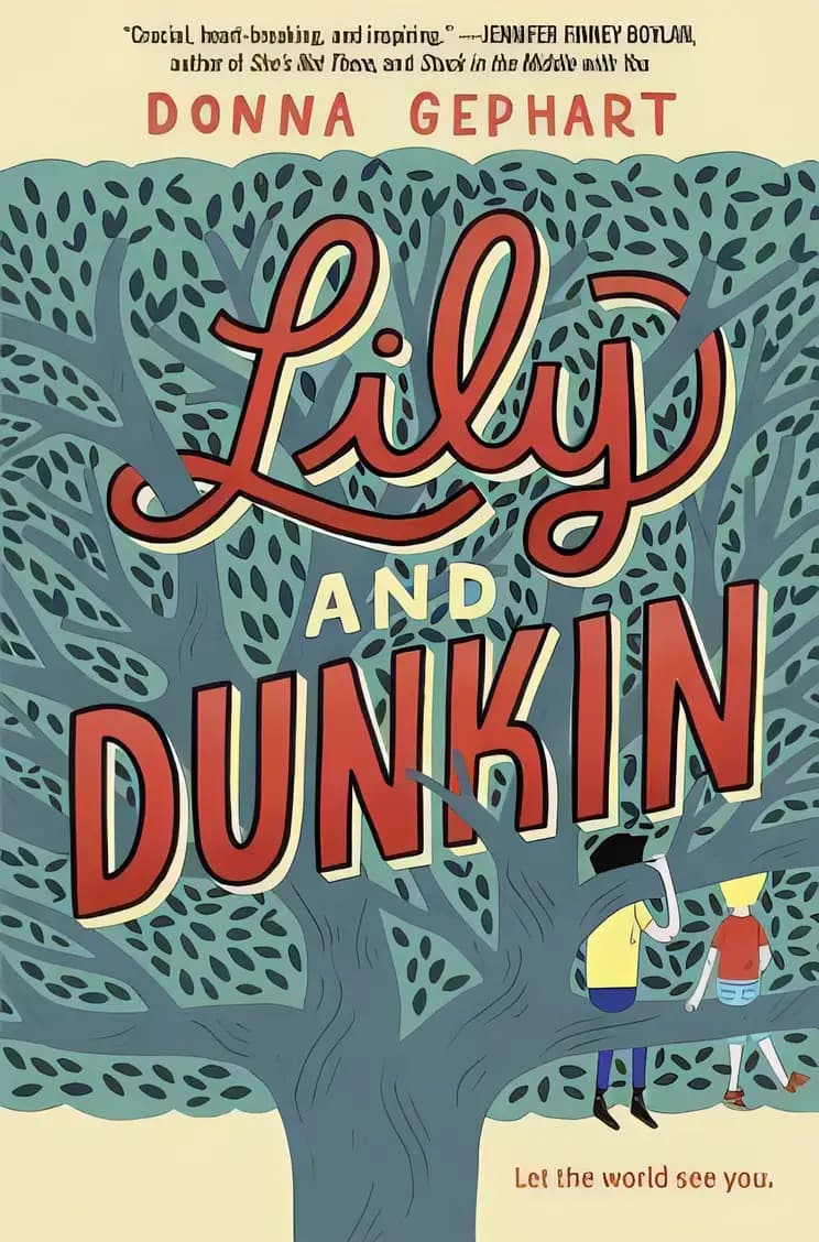 Book cover of 'Lily and Dunkin'