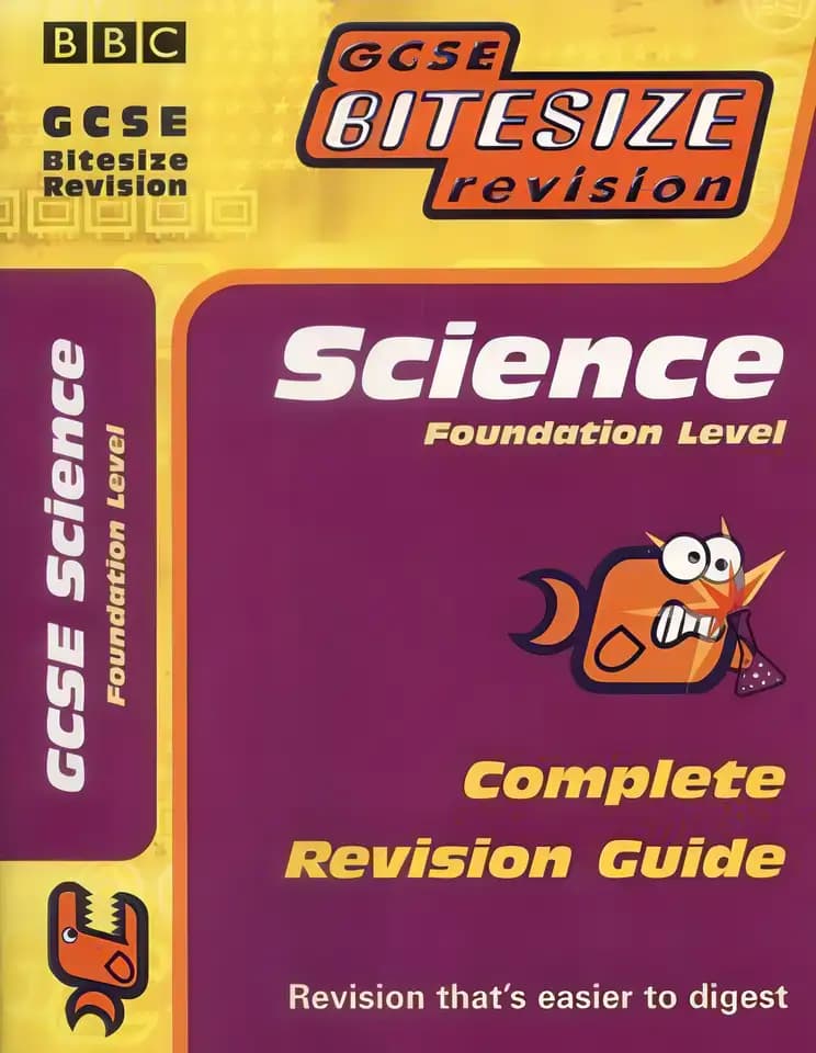 Book cover of 'GCSE Bitesize Revision: Foundation Science'