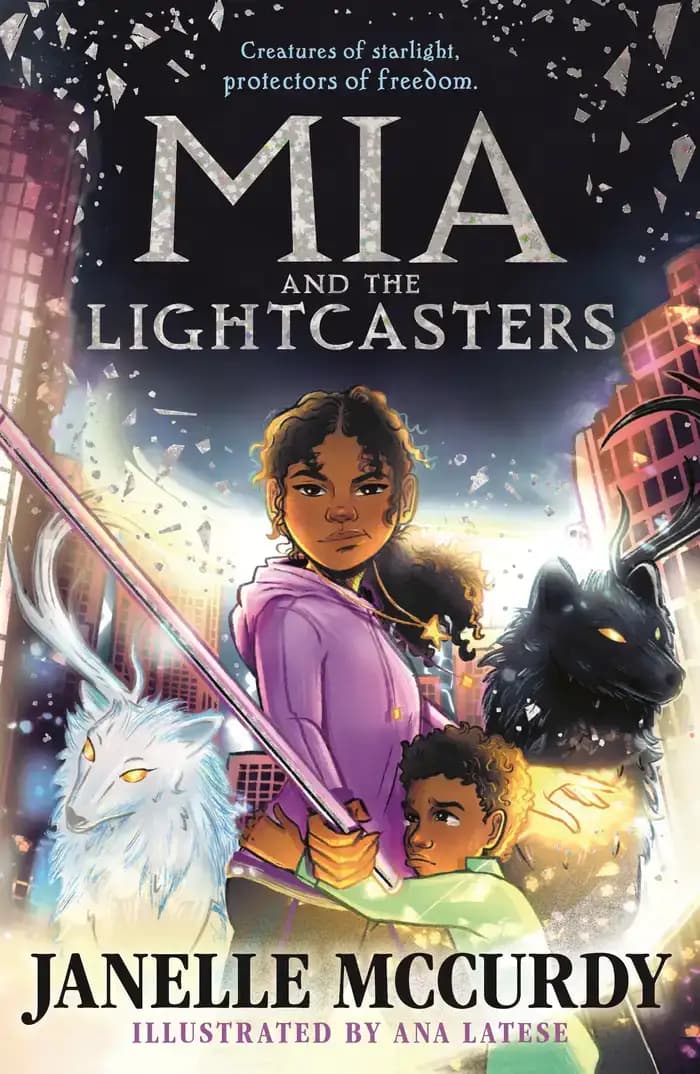 Book cover of 'Mia and the Lightcasters'