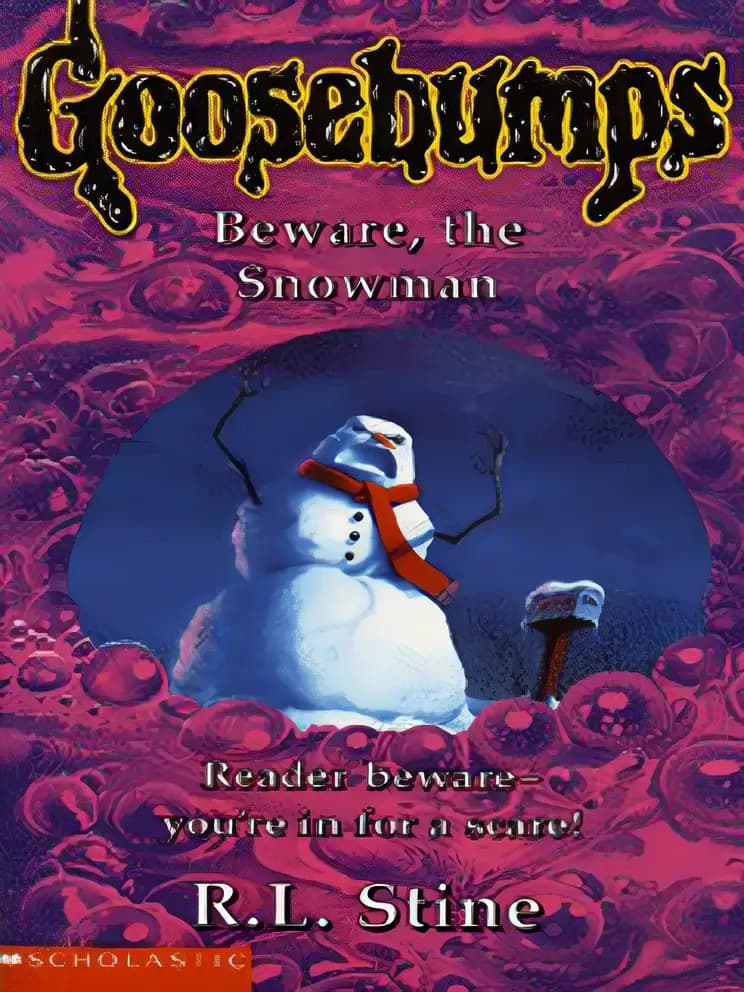 Book cover of 'Beware, The Snowman (Goosebumps #51)'